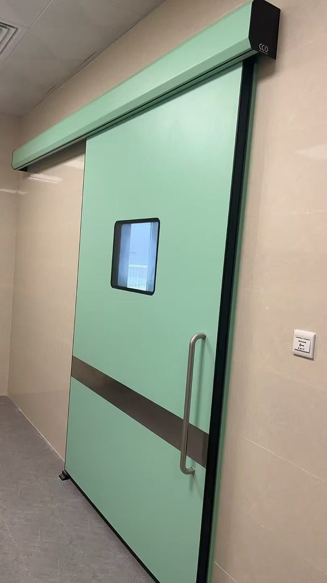 信阳自动门 医用门安装验收 实拍参考图